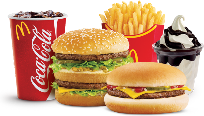 Hamburguesas - Big Mac Hunger Buster (700x487), Png Download