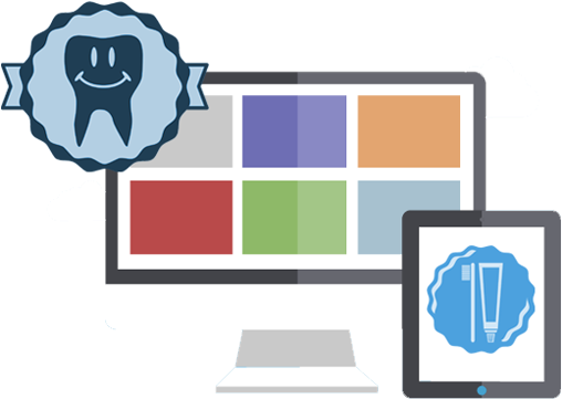 Logo Design - Marketing Dental Png (550x360), Png Download