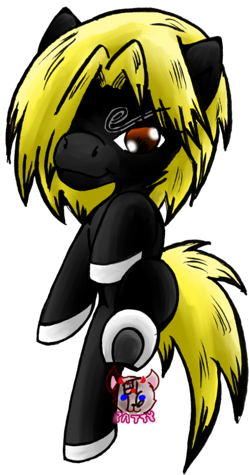 Chibi Ponies - Cartoon (595x1000), Png Download