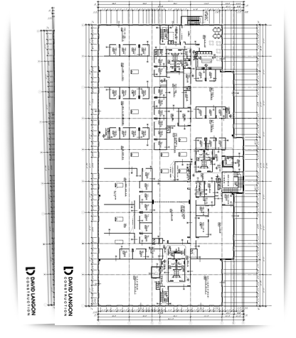 David Langon Construction - Drawing (501x490), Png Download