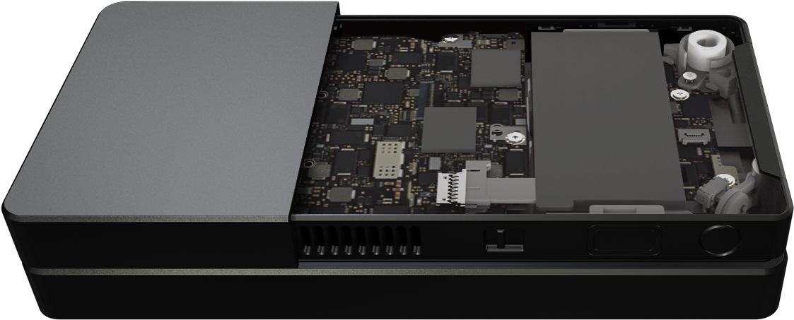 Kangaroo Mobile Desktop Pro Opened - Kangaroo Mobile Md2b-sd1b (1330x610), Png Download