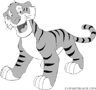 Animal Kingdom Clipart Transparent - Shere Khan (400x372), Png Download