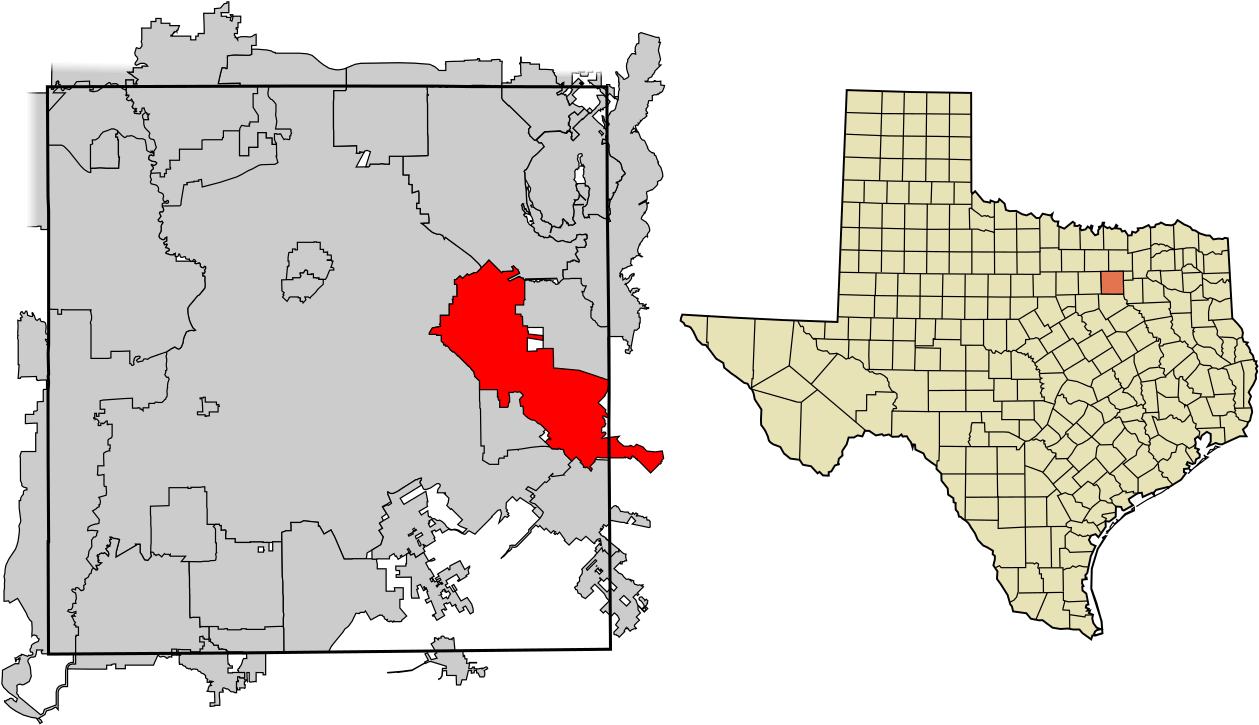 Absolute Location Of Dallas (1200x686), Png Download