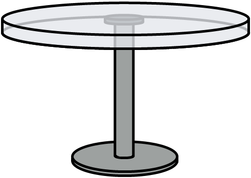 Walfas Custom Props - Table Clipart With No Background (491x349), Png Download