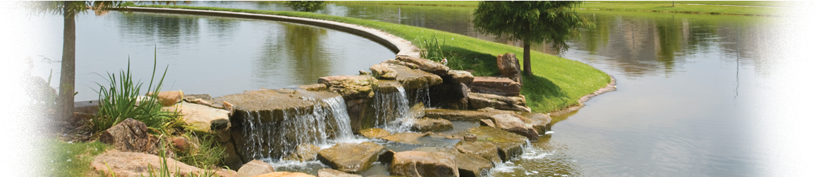 Rock Fall In Long Meadow Farms - Waterfall (1200x250), Png Download