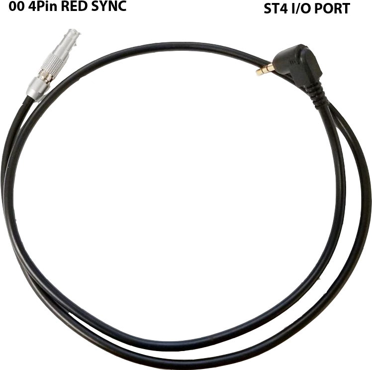 St4 I/o To Red Sync Cable - Shimano Deore Disc Brake Hose (800x800), Png Download