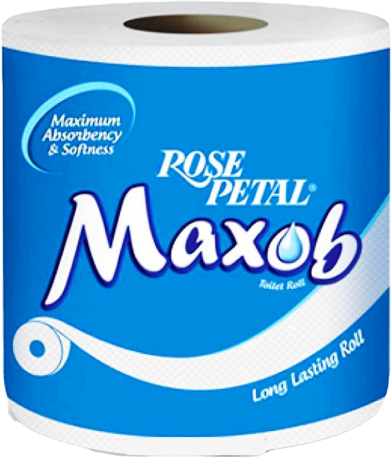 Rose Petal Tissue Maxob Toilet Roll - Toilet Paper (1000x1000), Png Download