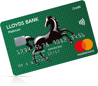 Lloyds Bank Platinum Credit Cardlow Fee 0% Balance - Lloyds Platinum Credit Card (400x348), Png Download