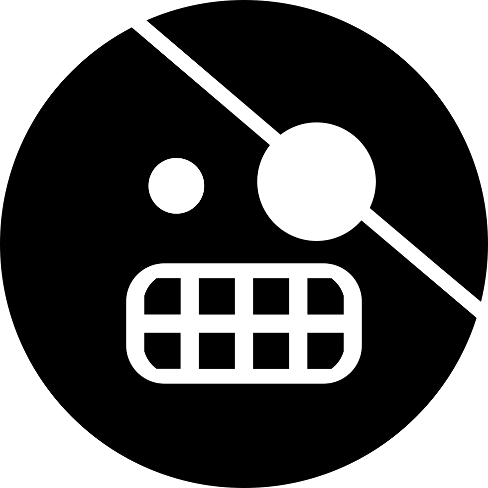 Square Outline Png - Chain Icon In A Circle (980x980), Png Download