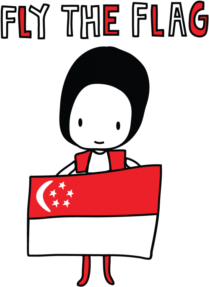 Nautical Theme Mickey Mouse Ears Tattoo - Singapore National Day Clipart (700x700), Png Download