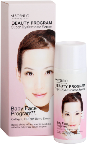 Scentio Beauty Program Super Hyaluronate Serum Baby (500x500), Png Download