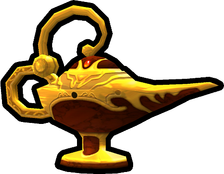 Sonic Runners Magic Lamp - Sonic And The Secret Ring Magic Lamp (451x351), Png Download