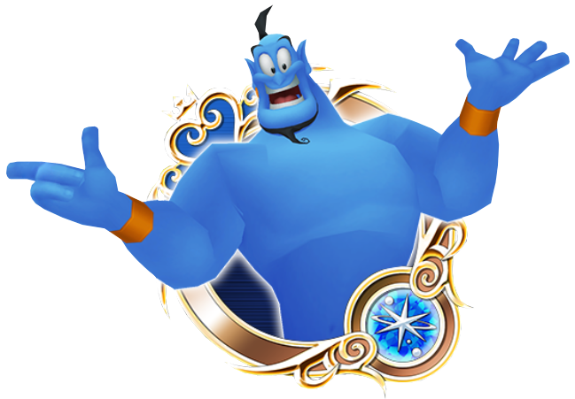 Genie - Kingdom Hearts Unchained Donald (679x488), Png Download