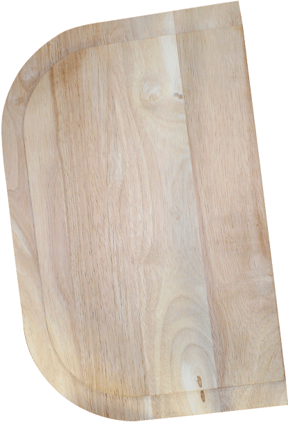 Platinum Series Kitchen Sink Cutting Board - Plywood (620x633), Png Download