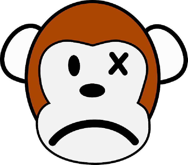 Mb Image/png - Monkey Clip Art (800x702), Png Download