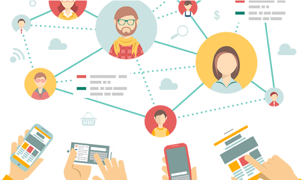 Gerenciamento De Redes Sociais - Real Estate Network (640x360), Png Download