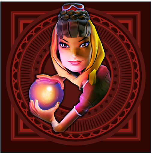 Lady Of The Lamp - Video Game (600x600), Png Download