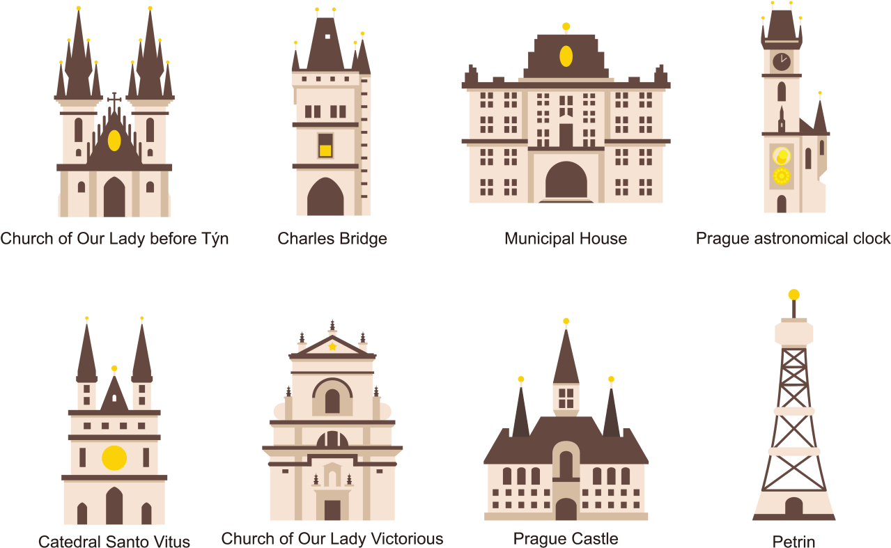 Prague (1400x980), Png Download