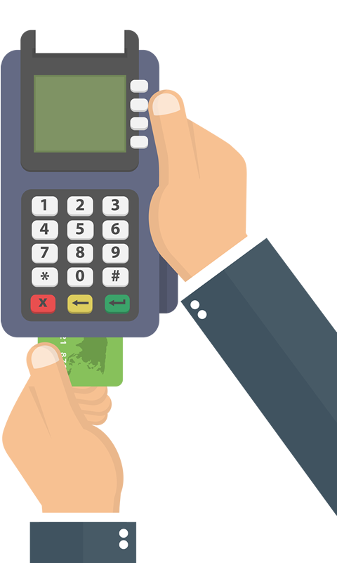 Here To Save You Money - Credit Card Processor Png (800x800), Png Download