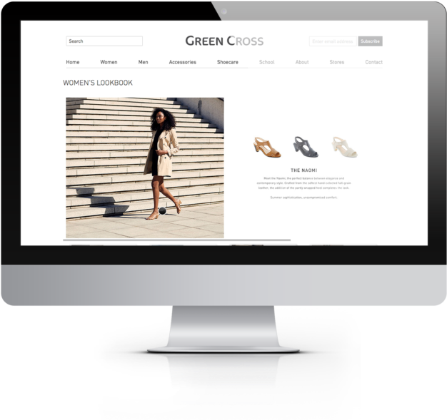 Green Cross - Web Design (1140x640), Png Download