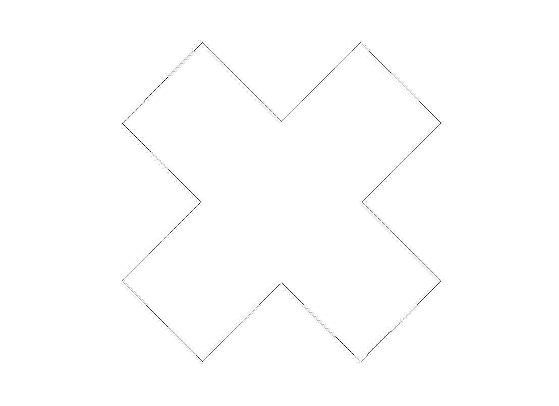 The Green Cross Code Outline - Graphic Design (1108x804), Png Download