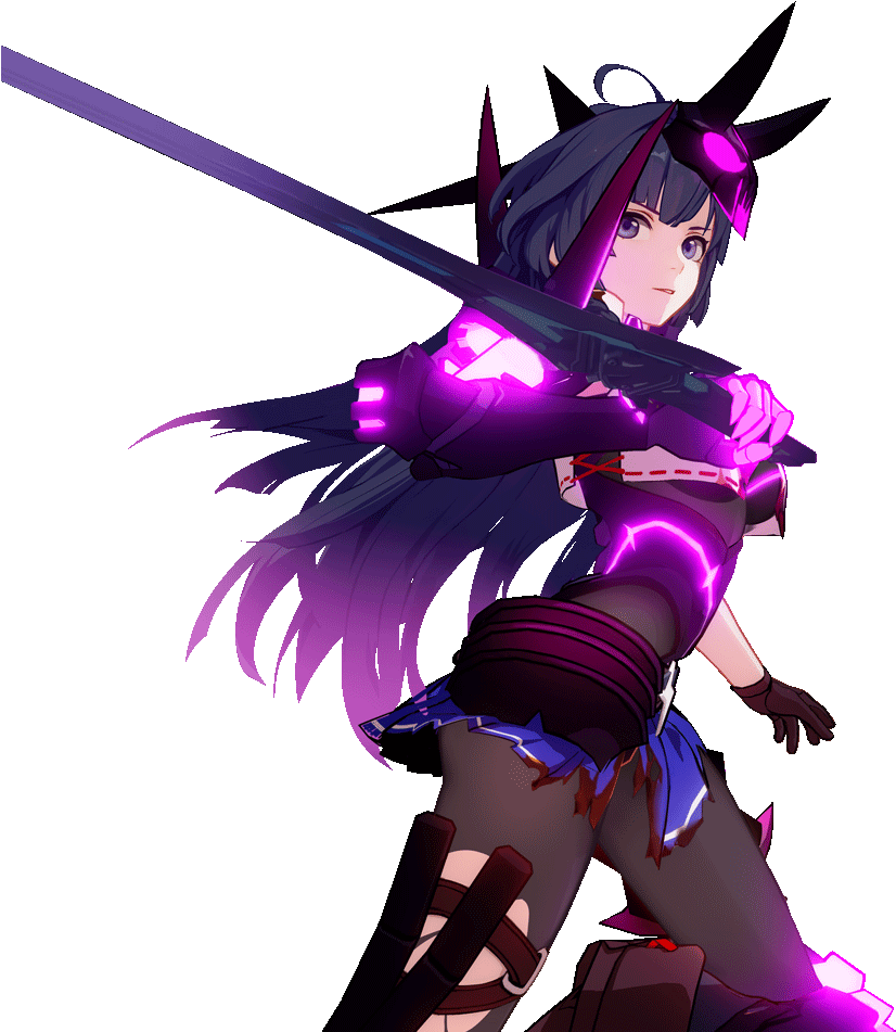Lightning Empress Honkai Impact (954x952), Png Download