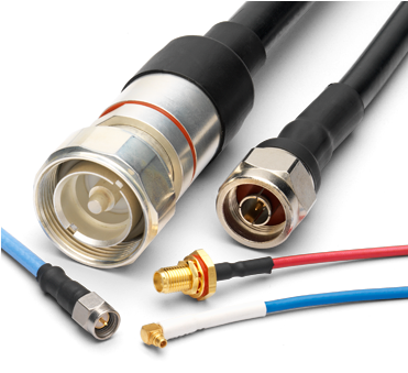 Rf Coaxial Cable Assembly - Coaxial Cable (370x354), Png Download