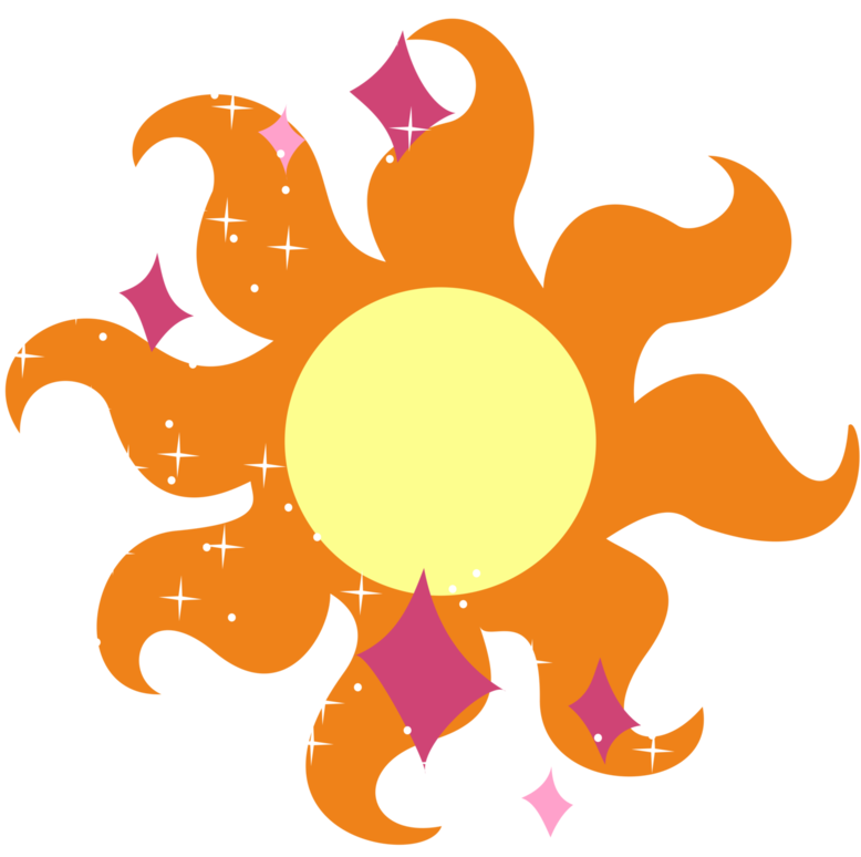 Sunrise Dazzle's Cutie Mark By Tacos67 On Deviantart - Mlp Daybreaker Cutie Mark (911x877), Png Download