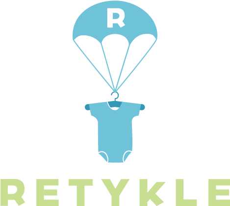 Baby Clothes Logo Design (497x440), Png Download