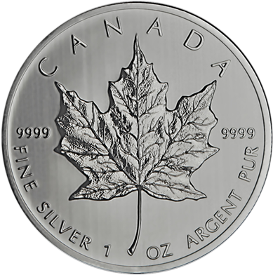 As Most Financial Advisers Would Warn You, It's Not - Canada Silver Maple Leaf 1oz (400x400), Png Download