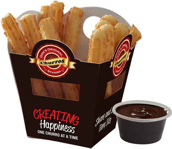 Classic Churros - Fast Food (664x547), Png Download