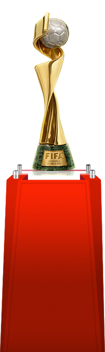 The Championship Trophy, 47 Centimetres Tall And Weighing - Womens World Cup Png (206x686), Png Download
