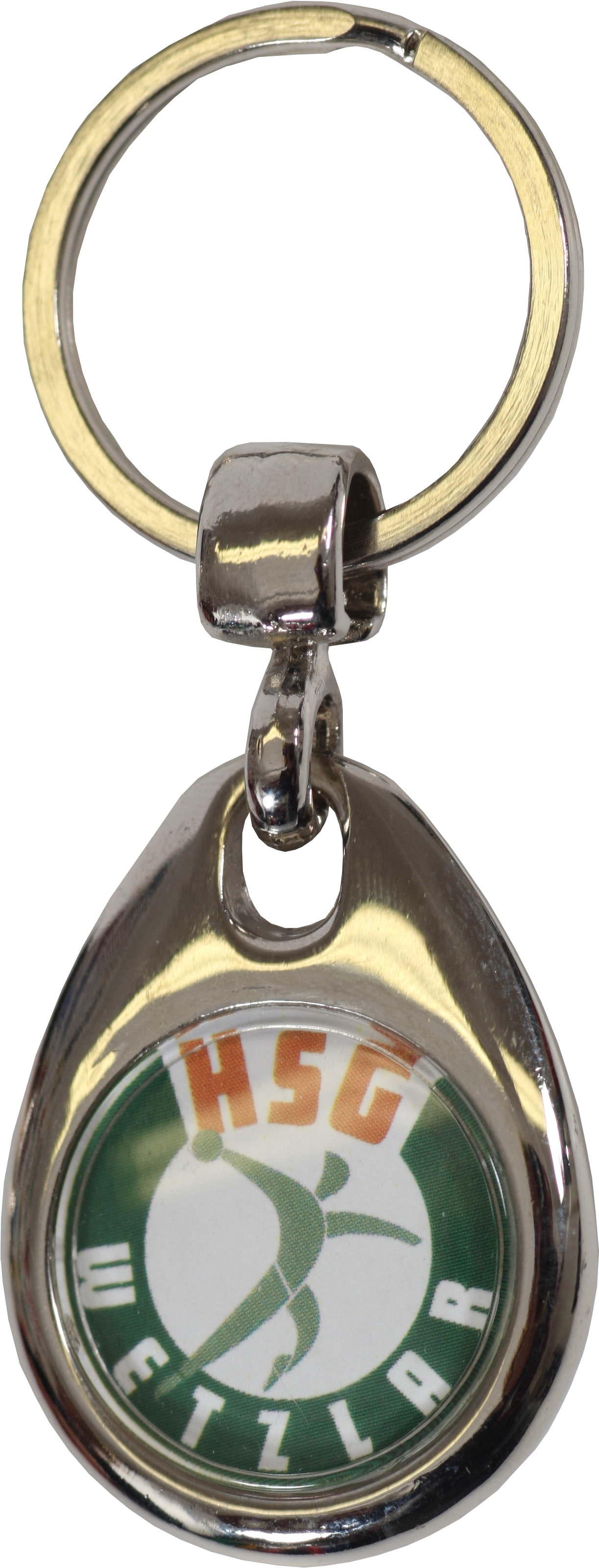 Metal Key Ring With Trolley Coin - Hsg Wetzlar (2592x3888), Png Download