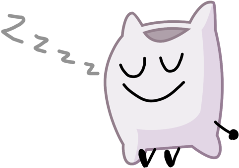 Sleeping Pillow - Sleep (640x400), Png Download