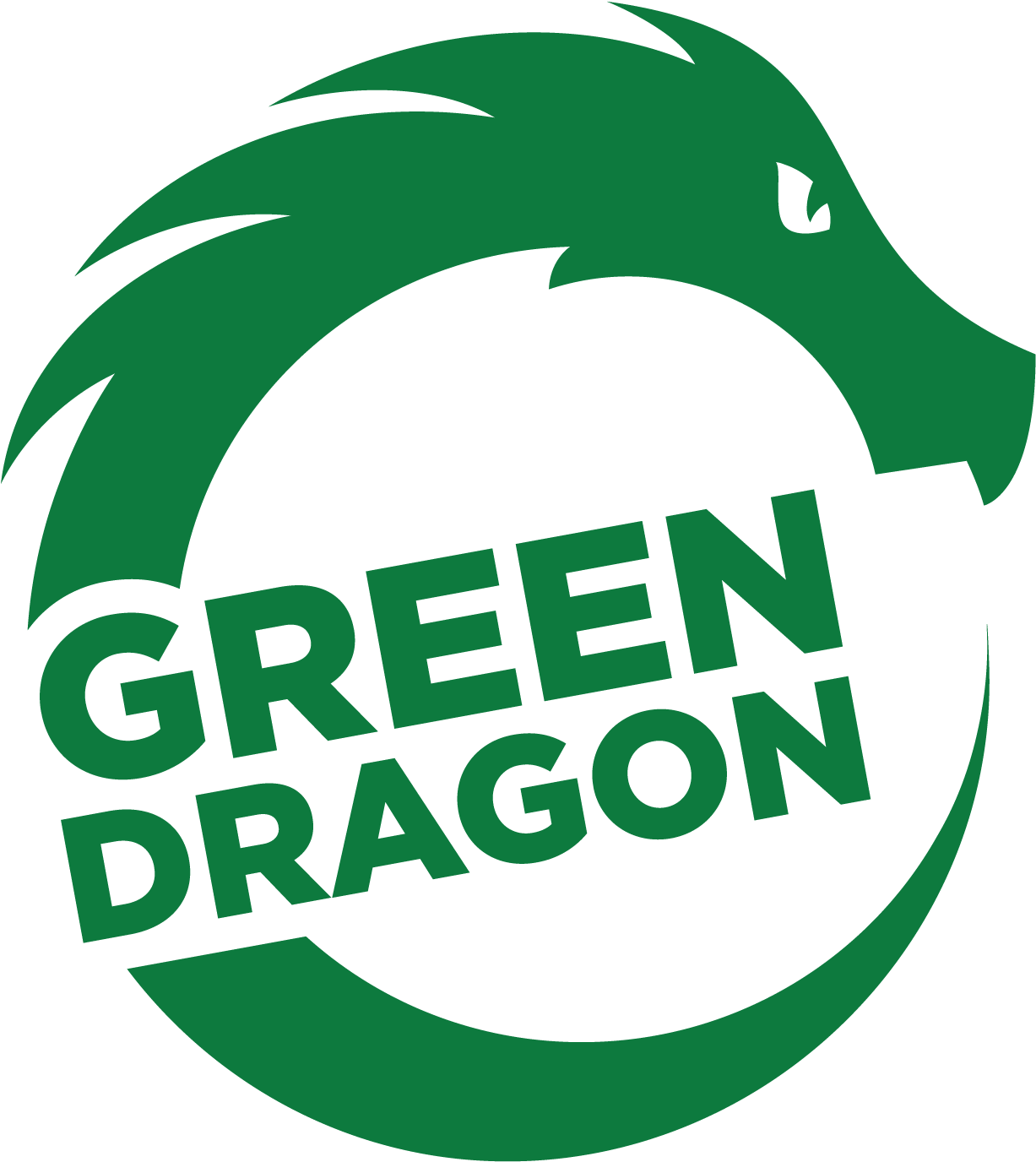 Green Dragon (1500x1682), Png Download