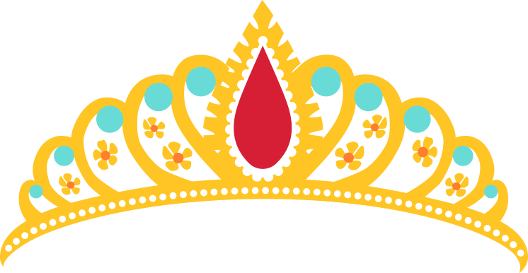 Elena De Avalor Corona Molde - Elena Of Avalor Crown (746x386), Png Download