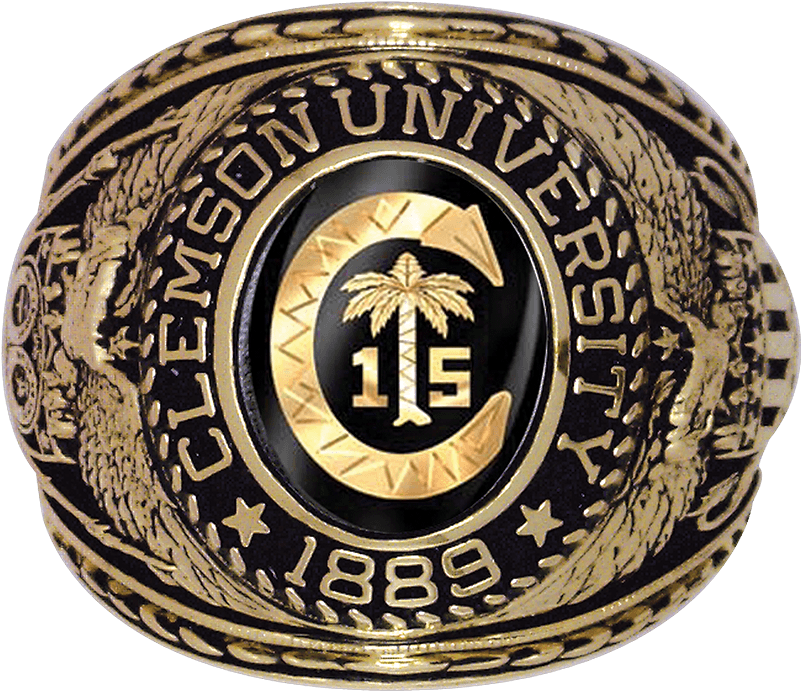 Clemson University Grad Ring (800x800), Png Download
