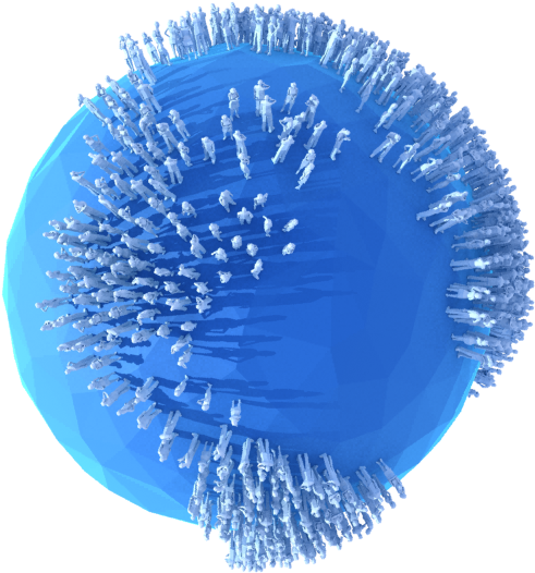 3d Earth Png For Kids - Toilet Brush (600x600), Png Download