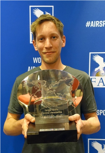 Emilien Galley F3m World Cup 2017 Winner Honoured At - Fédération Aéronautique Internationale (1080x529), Png Download