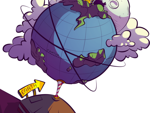 Earth Cartoon Images - Earth (640x480), Png Download