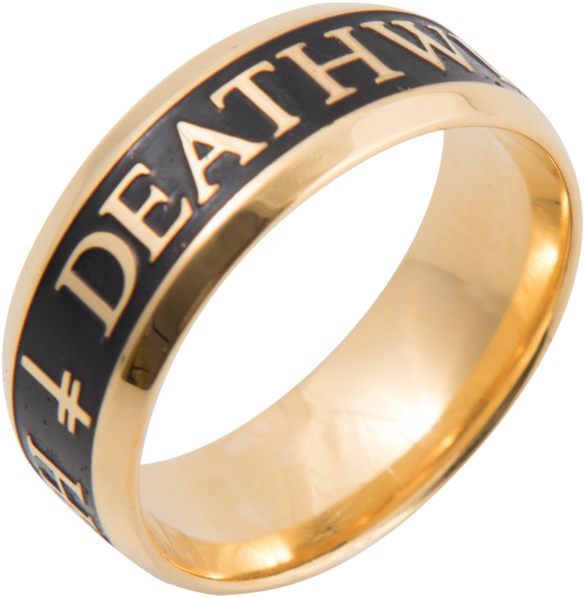Divine Gold Ring - Gold (600x600), Png Download