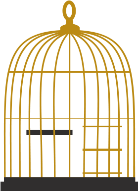 Cage Png Free Download On Mbtskoudsalg Image Library - Bird Cage Vector Png (1200x628), Png Download