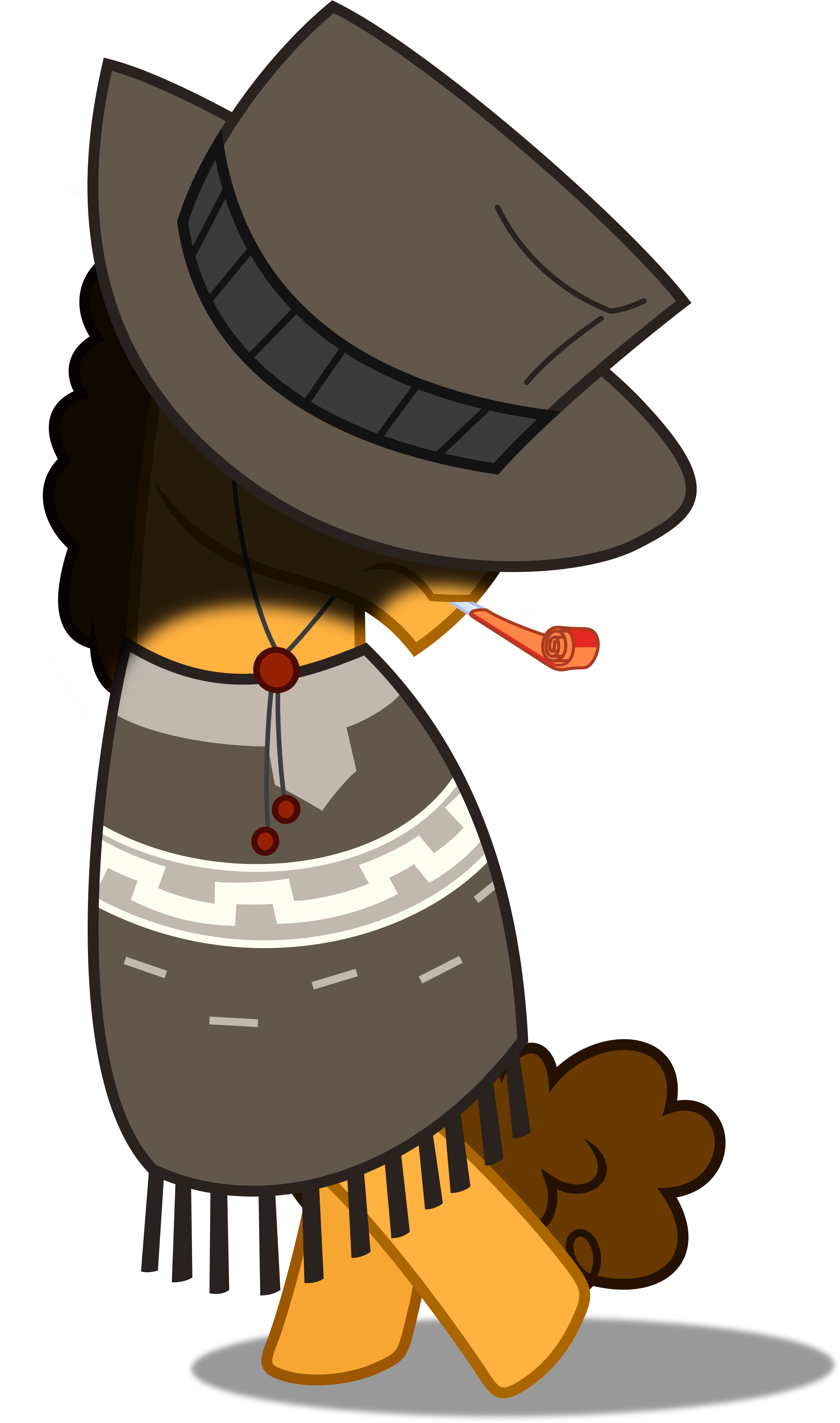 Party Horn Png - Cartoon (3273x5000), Png Download