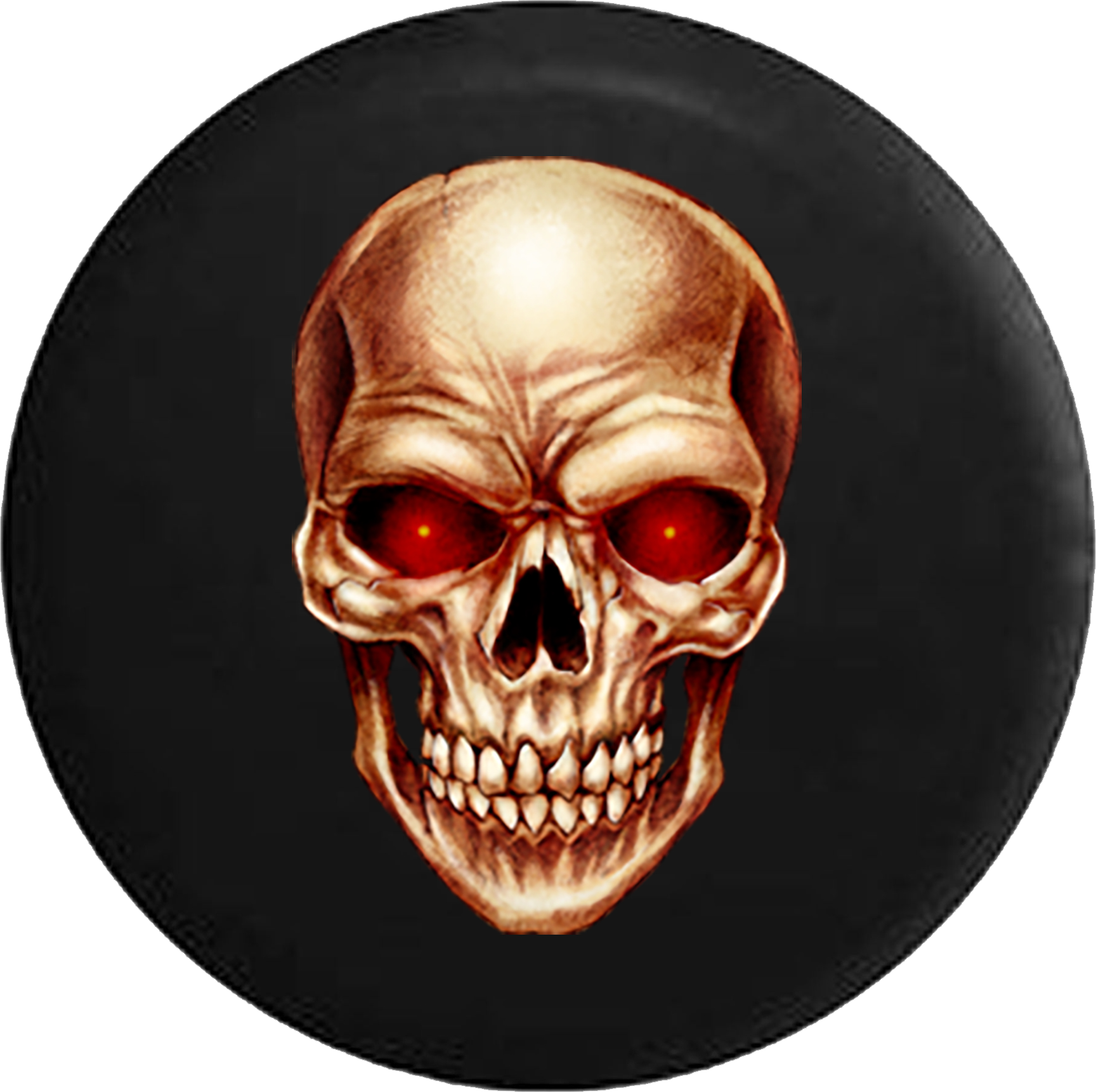 Realistic Glowing Red Eyes Evil Skull - Louis Xvi (1754–1793), King Of France (1728x1721), Png Download