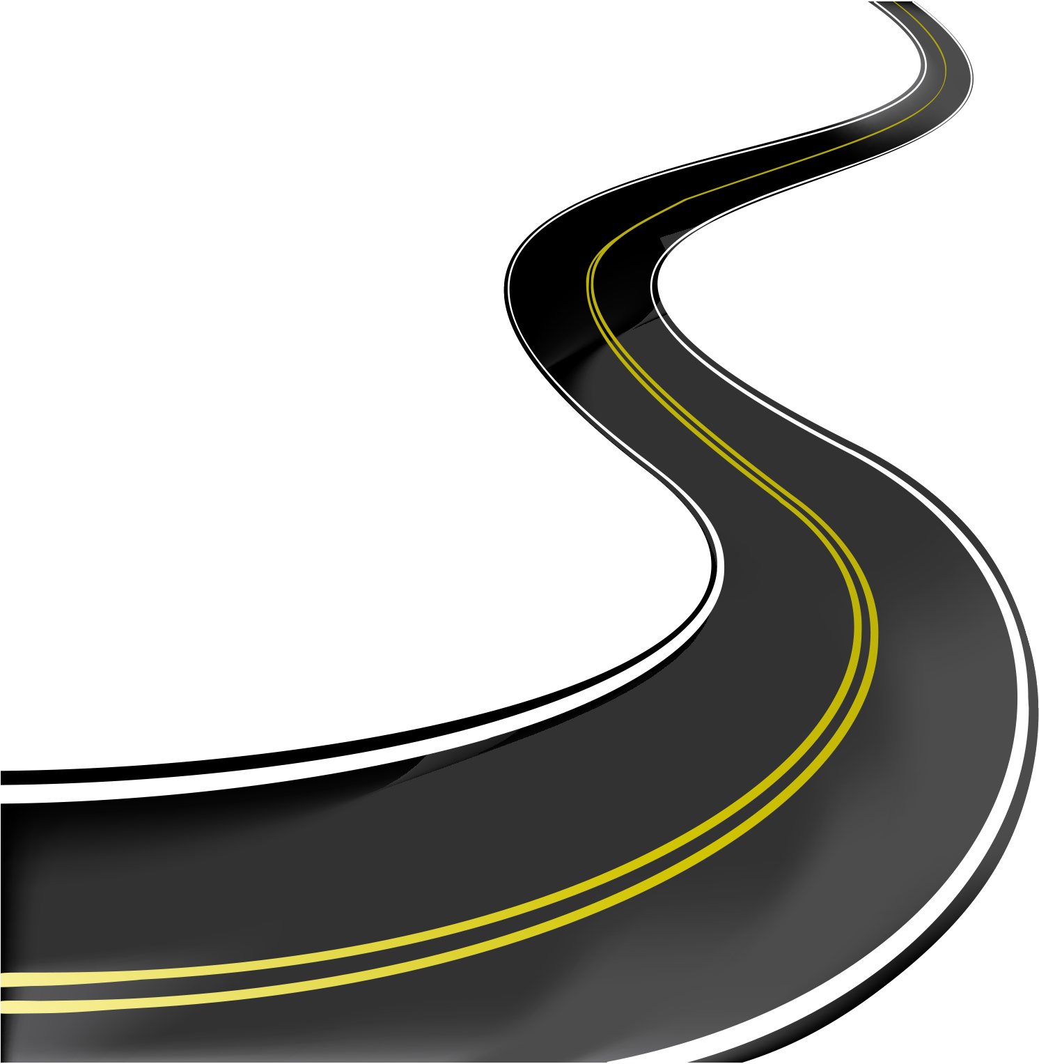 Svg Library Stock Clip Art Curved Transprent Png Free - Curvy Road Png (1500x1529), Png Download