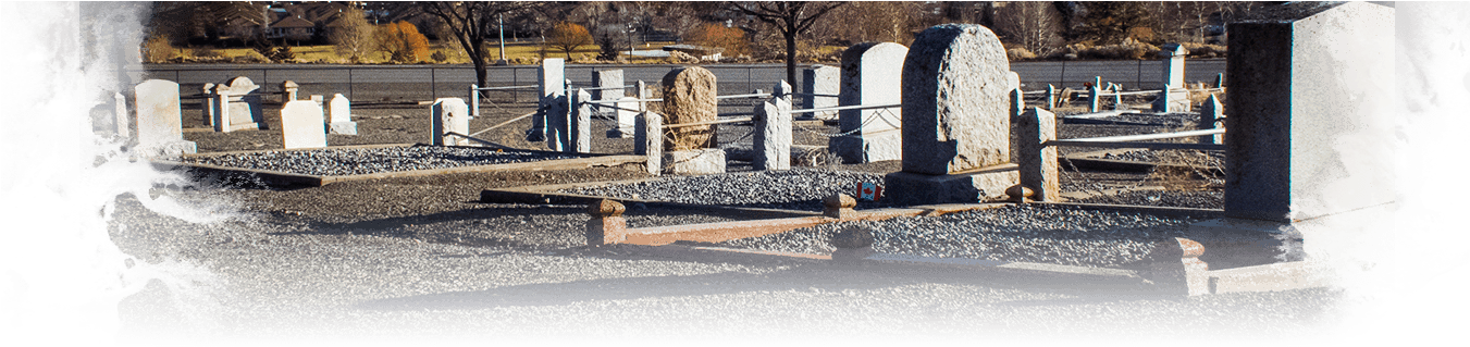 Cemetery - Headstone (1350x408), Png Download