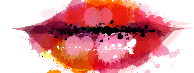 Your Makeup World - Lip (637x238), Png Download
