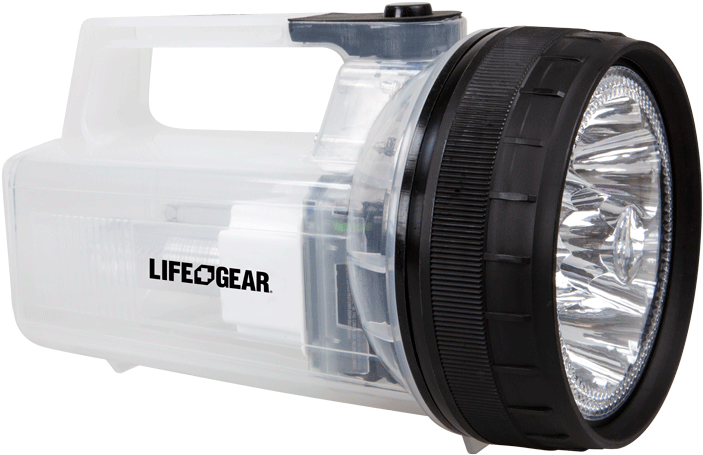 Ar-tech Spotlight Lantern - Life Gear 2-in-1 Ar-tech Spot Light Flashlight And (750x750), Png Download