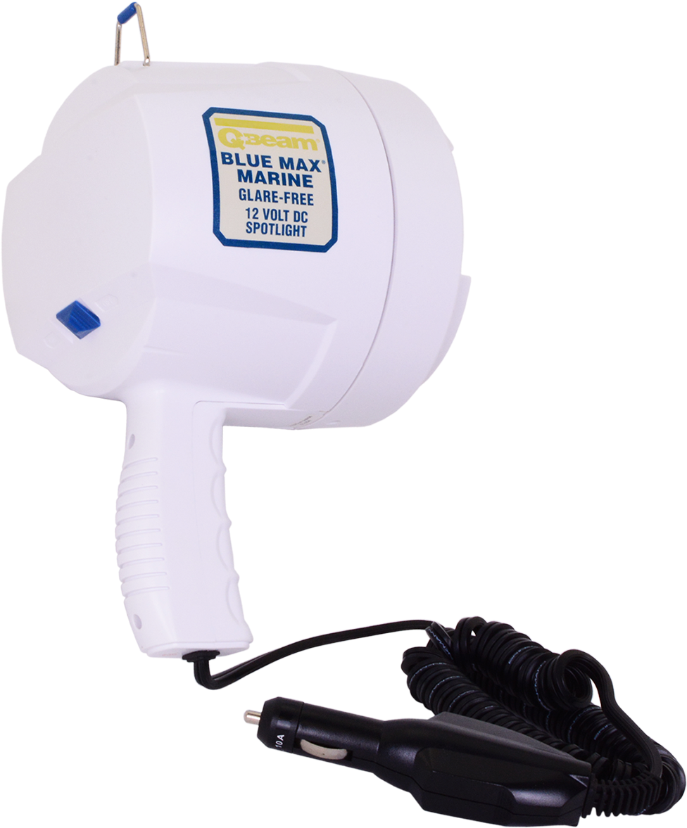 Q-beam Marine Blue Max 1100 Dc Spotlight - Blue Flashlights By Q-beam - Blue Max Marine Halogen (1200x1200), Png Download