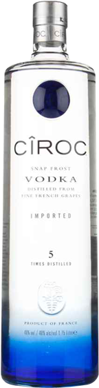 Ciroc Bottle Png Clipart Transparent - Ciroc 1.75 (650x650), Png Download